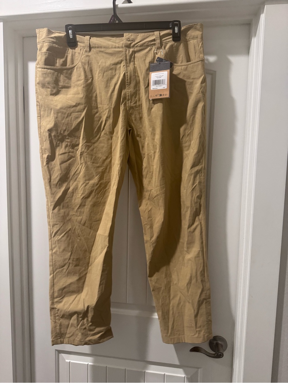 NWT The North Face Sprag 5-Pocket Pants Khaki Stone Men’s 40 (Short) #110